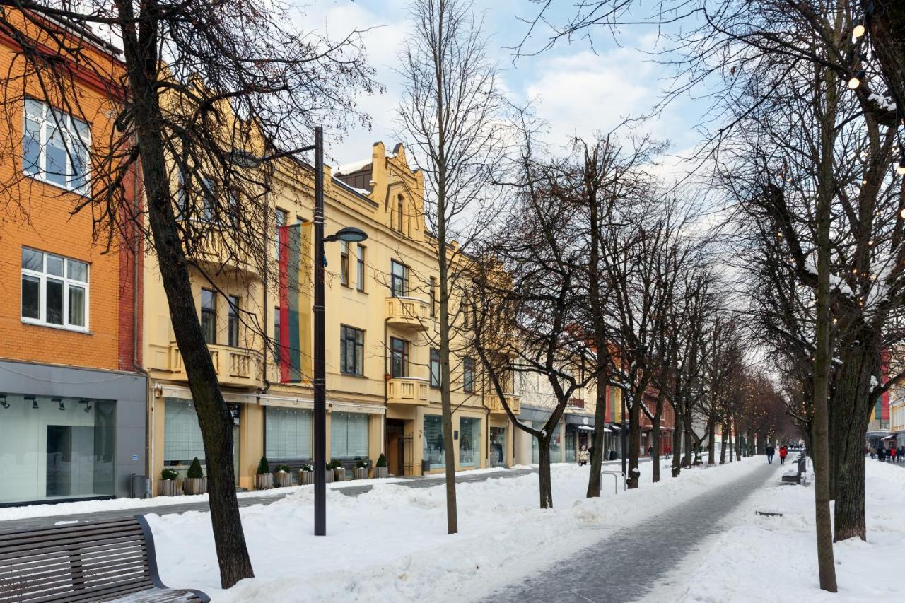 Laisves Ave. Apartments Mini Kaunas Exterior foto